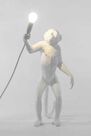 Seletti - Monkey Lamp Standing White Indoor Seletti - Monkey Lamp Standing White Indoor