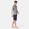 NYAMBA - Small Fitness Long Stretch Cotton Shorts, Bordeaux NYAMBA - Small Fitness Long Stretch Cotton Shorts, Bordeaux