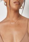Missguided - Gold Gold Look Appreciate Life Arabic Pendant Necklace Missguided - Gold Gold Look Appreciate Life Arabic Pendant Necklace
