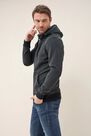 Salsa Jeans - Gray Sweater with drawstring collar Salsa Jeans - Gray Sweater with drawstring collar