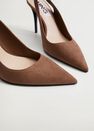 Mango - lt pastel brown Lace-up leather shoes, Women Mango - lt pastel brown Lace-up leather shoes, Women