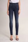 Salsa Jeans - Blue Push In Secret skinny jeans with sparkle on belt Salsa Jeans - Blue Push In Secret skinny jeans with sparkle on belt