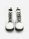 Reserved - White High shine ankle boots Reserved - White High shine ankle boots