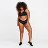 KALENJI - XL CD Power Zip Crop Top - Navy, Black KALENJI - XL CD Power Zip Crop Top - Navy, Black