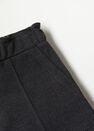 Mango - dark grey Paper bag knitted shorts Mango - dark grey Paper bag knitted shorts