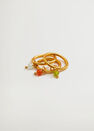Mango - Gold Metal Ring Set, Women Mango - Gold Metal Ring Set, Women