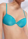Calzedonia - SHINY PARADISE BLUE Push-Up Bikini Top Formentera Calzedonia - SHINY PARADISE BLUE Push-Up Bikini Top Formentera