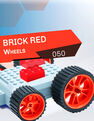 MEEPER - meeperBOT 2.0 Wheel Pack Brick Red MEEPER - meeperBOT 2.0 Wheel Pack Brick Red