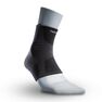 TARMAK - 3 Men's/Women's Left/Right Compression Ankle Support Soft 500 - Black, Dark Grey TARMAK - 3 Men's/Women's Left/Right Compression Ankle Support Soft 500 - Black, Dark Grey