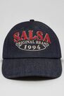 Salsa Jeans - Blue Denim branded cap Salsa Jeans - Blue Denim branded cap