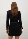 Mango - black Belt wrap dress Mango - black Belt wrap dress