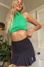 Urban Outfitters - Black Fila UO Exclusive Pleated Tennis Skirt Urban Outfitters - Black Fila UO Exclusive Pleated Tennis Skirt