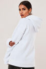 Missguided - White Oversized Basic Hoodie Missguided - White Oversized Basic Hoodie