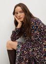 Mango - pink Flowy printed dress Mango - pink Flowy printed dress