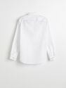 Reserved - White Structured Cotton Shirt, Men Reserved - White Structured Cotton Shirt, Men