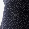 NYAMBA - W35 L31 Fit+ 500 Women's Slim-Fit Stretching Leggings AOP, Black NYAMBA - W35 L31 Fit+ 500 Women's Slim-Fit Stretching Leggings AOP, Black