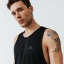 KALENJI - Extra Large KALENJI DRY MEN'S RUNNING BREATHABLE TANK TOP, Snow White KALENJI - Extra Large KALENJI DRY MEN'S RUNNING BREATHABLE TANK TOP, Snow White