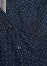 Mango - navy Micro print shirt Mango - navy Micro print shirt