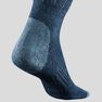 QUECHUA - EU 35-38 Adult Warm Mid Walking Socks - SH100 X-WARM - X2 Pairs, Navy Blue QUECHUA - EU 35-38 Adult Warm Mid Walking Socks - SH100 X-WARM - X2 Pairs, Navy Blue