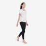 NYAMBA - W33 L31 7/8 Cotton Fitness Leggings Fit+ - Grey NYAMBA - W33 L31 7/8 Cotton Fitness Leggings Fit+ - Grey