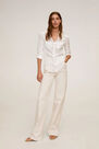Mango - White Slim Fit Cotton Shirt Mango - White Slim Fit Cotton Shirt