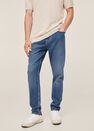 Mango - Open Blue Tapered-Fit Lyocell Tom Jeans, Men Mango - Open Blue Tapered-Fit Lyocell Tom Jeans, Men