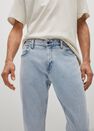 Mango - open blue Tapered-fit lyocell Tom jeans, Men Mango - open blue Tapered-fit lyocell Tom jeans, Men