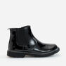 Reserved - Black Patent Ankle Boots, Kids Girl Reserved - Black Patent Ankle Boots, Kids Girl