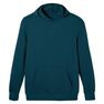 DOMYOS - Large Fitness Hoodie with Kangaroo Pocket Pattern, Turquoise DOMYOS - Large Fitness Hoodie with Kangaroo Pocket Pattern, Turquoise
