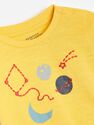 Reserved - Yellow Bodysuit With Embroidered Appliqué, Kids Boy Reserved - Yellow Bodysuit With Embroidered Appliqué, Kids Boy