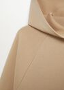 Mango - light beige Cotton hoodie Mango - light beige Cotton hoodie