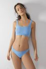 Urban Outfitters - Dark Blue Out From Under Markie Seamless Ribbed Thong Urban Outfitters - Dark Blue Out From Under Markie Seamless Ribbed Thong