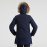 QUECHUA - S Women's Hiking Warm Waterproof Parka Sh500 U-Warm - Asphalt Blue QUECHUA - S Women's Hiking Warm Waterproof Parka Sh500 U-Warm - Asphalt Blue
