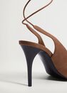 Mango - lt pastel brown Lace-up leather shoes, Women Mango - lt pastel brown Lace-up leather shoes, Women