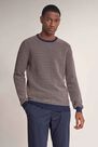 Salsa Jeans - Orange Striped effect sweater Salsa Jeans - Orange Striped effect sweater