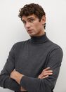Mango - dark grey 100% merino wool washable sweater Mango - dark grey 100% merino wool washable sweater