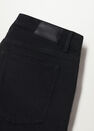 Mango - Open Grey Black Denim Bermuda Shorts, Men Mango - Open Grey Black Denim Bermuda Shorts, Men