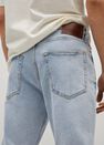 Mango - open blue Tapered-fit lyocell Tom jeans, Men Mango - open blue Tapered-fit lyocell Tom jeans, Men