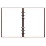 FILOFAX - Filofax Architexture A5 Clipbook Rosewood Notebook FILOFAX - Filofax Architexture A5 Clipbook Rosewood Notebook