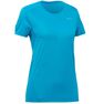 QUECHUA - Extra Small MH100 Women's Short-sleeved Mountain Hiking T-Shirt, Sage Green QUECHUA - Extra Small MH100 Women's Short-sleeved Mountain Hiking T-Shirt, Sage Green