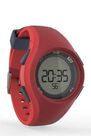 KIPRUN - W200 M men's running stopwatch red, Adult KIPRUN - W200 M men's running stopwatch red, Adult