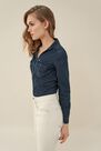 Salsa Jeans - Blue Body shirt with pockets Salsa Jeans - Blue Body shirt with pockets