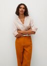 Mango - pink Satin short shirt Mango - pink Satin short shirt
