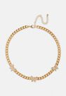 Missguided - Gold Gold Look Pave Butterfly Chain Choker Missguided - Gold Gold Look Pave Butterfly Chain Choker