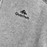 QUECHUA - 8-9Y Forclaz 500 Fleece Child, Light Grey QUECHUA - 8-9Y Forclaz 500 Fleece Child, Light Grey