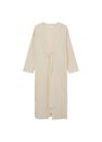 Mango - light beige Knitted cardigan with belt Mango - light beige Knitted cardigan with belt