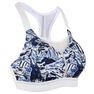 KALENJI - XS AB Comfort Running Bra Camo - Light Blue KALENJI - XS AB Comfort Running Bra Camo - Light Blue
