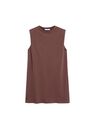 Mango - Brown Shoulder Pad Dress Mango - Brown Shoulder Pad Dress