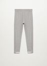 Mango - medium grey Organic cotton jogger trousers Mango - medium grey Organic cotton jogger trousers