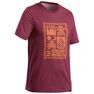QUECHUA - XXL Techtil 100 Short-Sleeved Hiking T-Shirt - Mottled - Navy Blue QUECHUA - XXL Techtil 100 Short-Sleeved Hiking T-Shirt - Mottled - Navy Blue